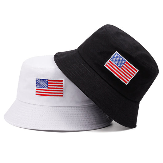 Gorra Bucket Estrellas y Rayas con Protección Solar y Bordado - Image 15