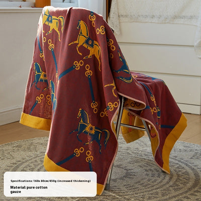 Toalla de Baño Gasa de Algodón Puro Absorbente - Image 15