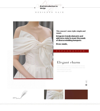 Vestido de Novia Satinado Elegante y Minimalista - Image 17