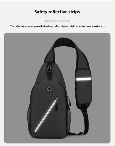 Bolsa Bandolera Multifuncional para Hombre en Lona Resistente - Image 16