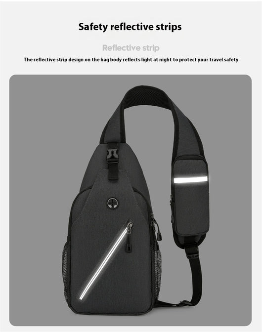 Bolsa Bandolera Multifuncional para Hombre en Lona Resistente - Image 16