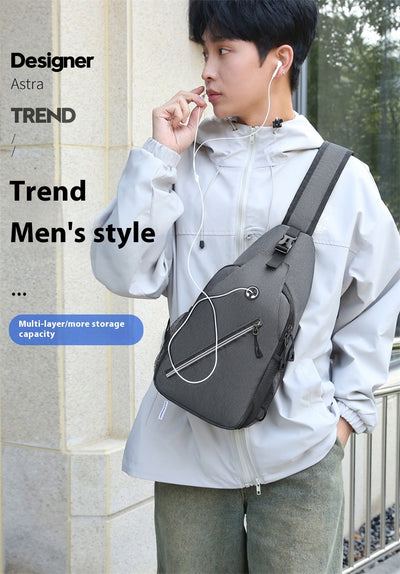 Bolsa Bandolera Multifuncional para Hombre en Lona Resistente - Image 18