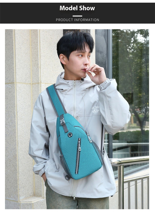 Bolsa Bandolera Multifuncional para Hombre en Lona Resistente - Image 19