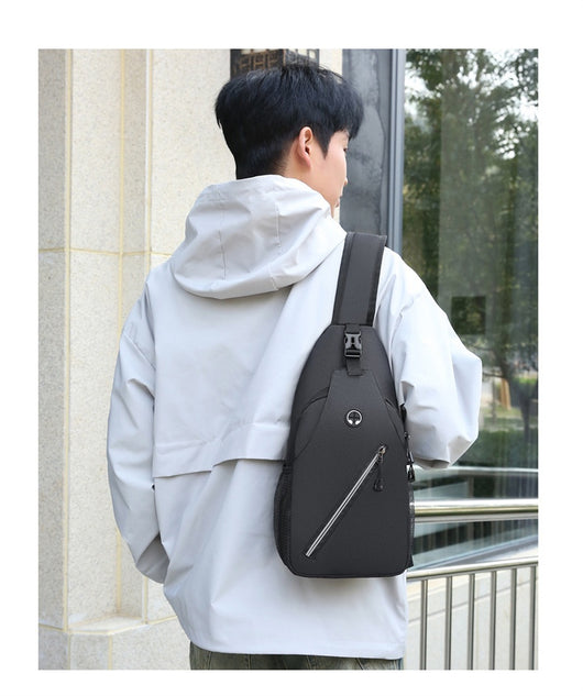 Bolsa Bandolera Multifuncional para Hombre en Lona Resistente - Image 20