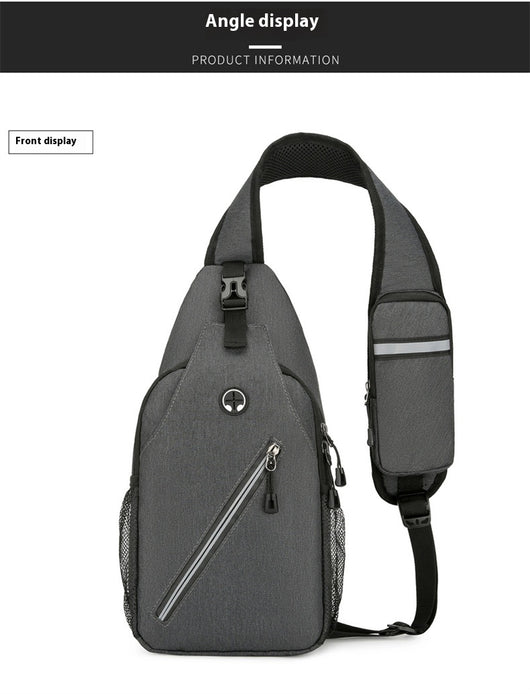 Bolsa Bandolera Multifuncional para Hombre en Lona Resistente - Image 28