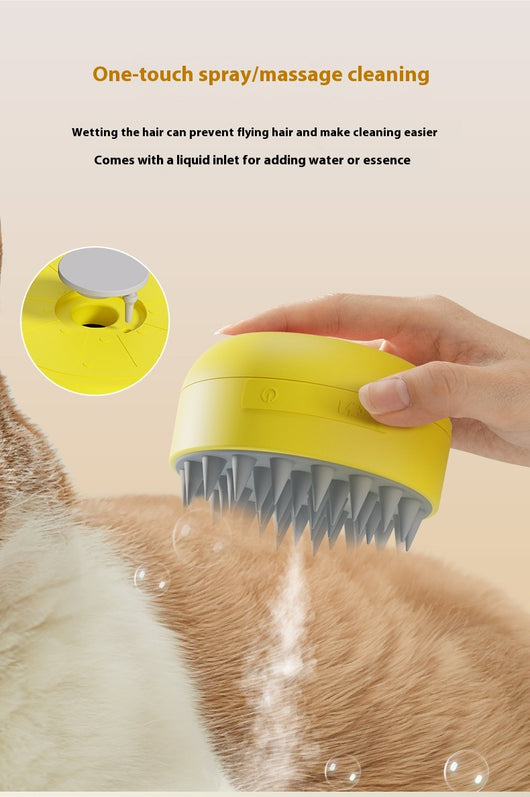 Peine Masajeador Eléctrico con Vaporizador para Perros y Gatos - Image 17