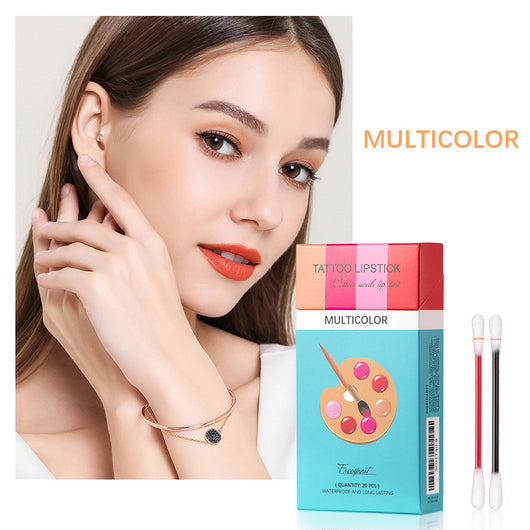 Set de 20 Labiales Líquidos Impermeables Portátiles con Estuche - Larga Duración - Image 19