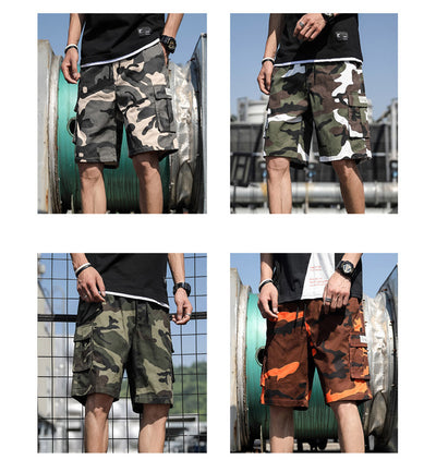 Shorts Tácticos Camuflaje con Cinco Bolsillos - Image 9