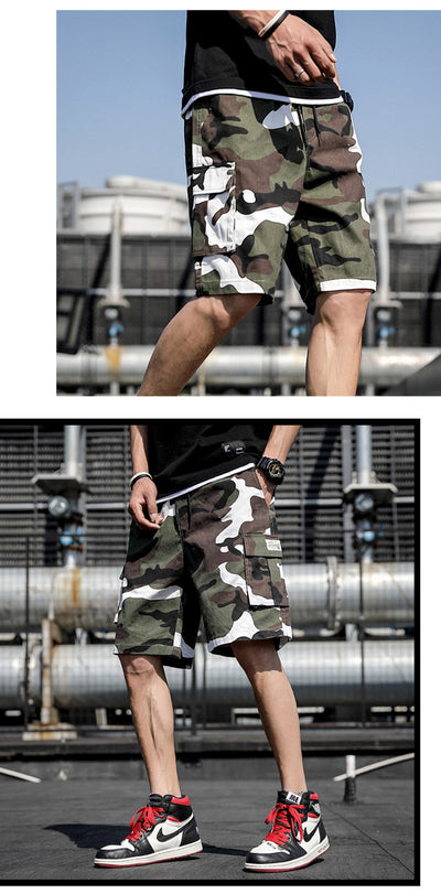 Shorts Tácticos Camuflaje con Cinco Bolsillos - Image 10