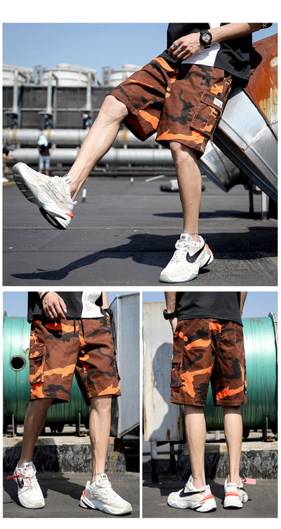 Shorts Tácticos Camuflaje con Cinco Bolsillos - Image 12