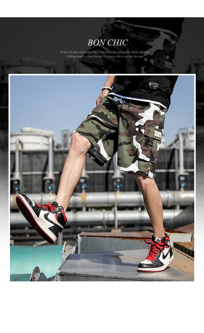 Shorts Tácticos Camuflaje con Cinco Bolsillos - Image 13