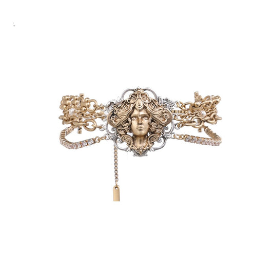 Pulsera Dorada Retro Multicapas - Image 11