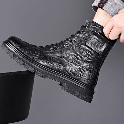 Botas de Invierno para Hombre en Cuero Genuino Martin - Image 15
