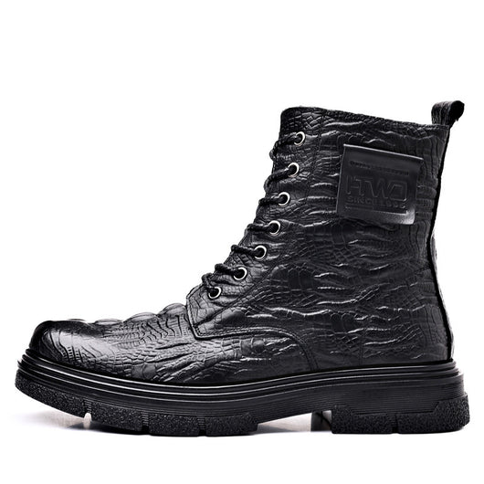 Botas de Invierno para Hombre en Cuero Genuino Martin - Image 16