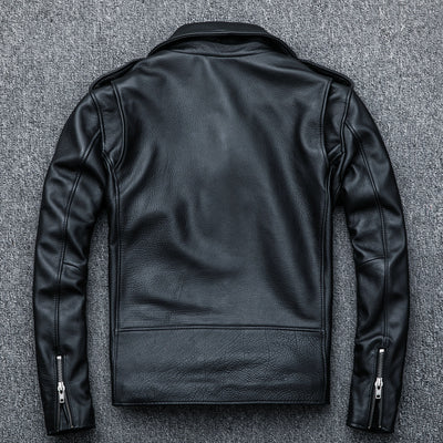 Chaqueta de Cuero Genuino para Motociclista - Image 8