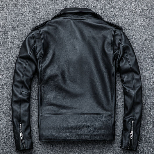 Chaqueta de Cuero Genuino para Motociclista - Image 8