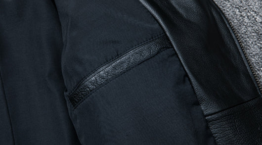 Chaqueta de Cuero Genuino para Motociclista - Image 10