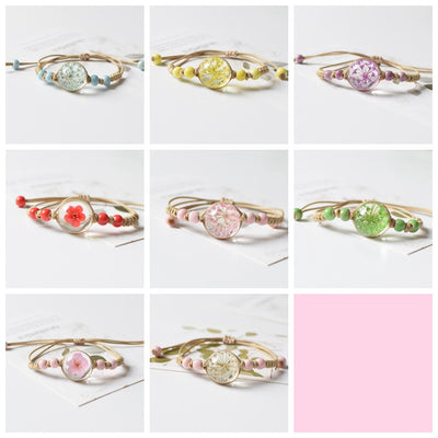 Pulsera de Flores Preservadas - Regalo de Pareja Eterno - Image 12