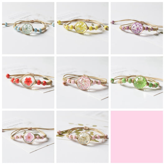 Pulsera de Flores Preservadas - Regalo de Pareja Eterno - Image 12