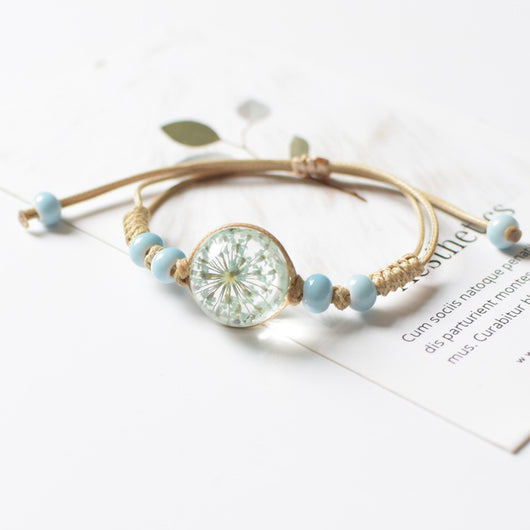 Pulsera de Flores Preservadas - Regalo de Pareja Eterno - Image 14