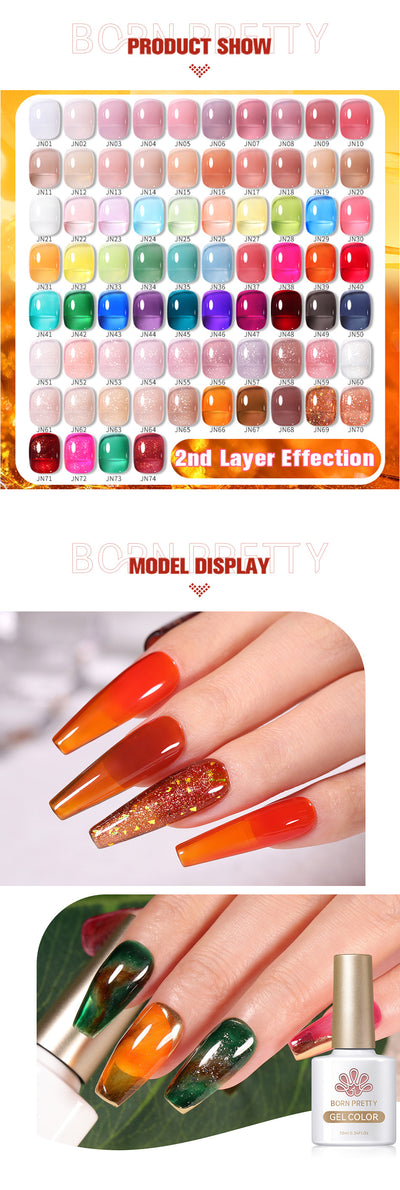 Esmalte de Uñas UV Transparente - 50 Colores Profesionales - Image 80