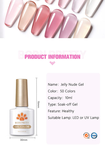 Esmalte de Uñas UV Transparente - 50 Colores Profesionales - Image 83