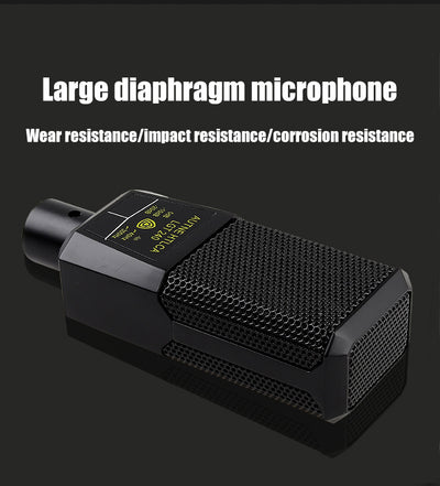 Kit Profesional de Micrófono Condensador con Tarjeta de Sonido - Image 27