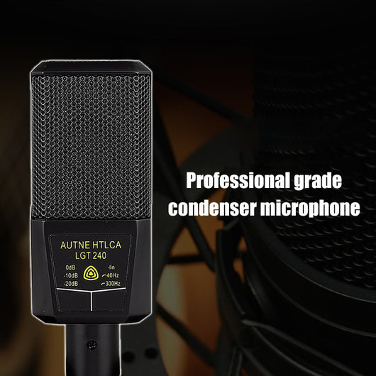 Kit Profesional de Micrófono Condensador con Tarjeta de Sonido - Image 28