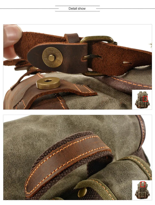 Mochila de Lona Resistente y Duradera - Image 19