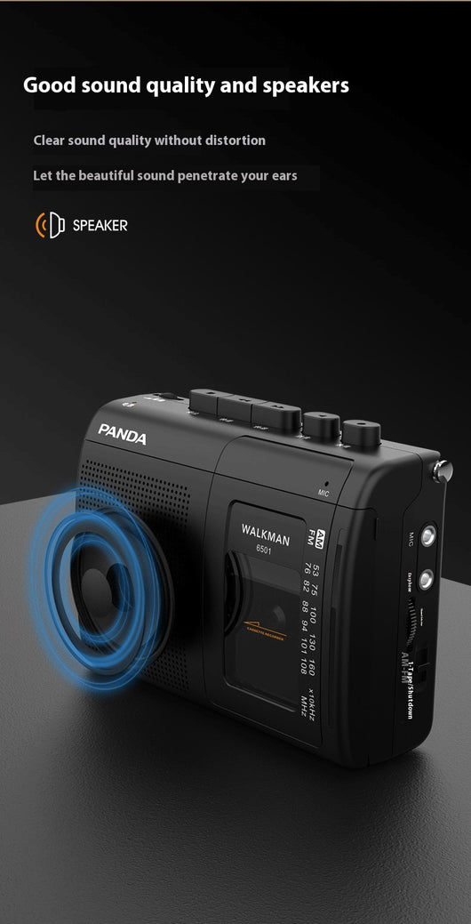 Walkman Portátil 6501 con Grabadora, Reproductor y Radio FM - Image 17