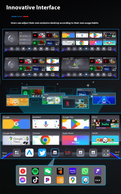 Adaptador Android Box para CarPlay Inalámbrico en Vehículos - Image 13