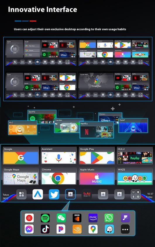 Adaptador Android Box para CarPlay Inalámbrico en Vehículos - Image 13