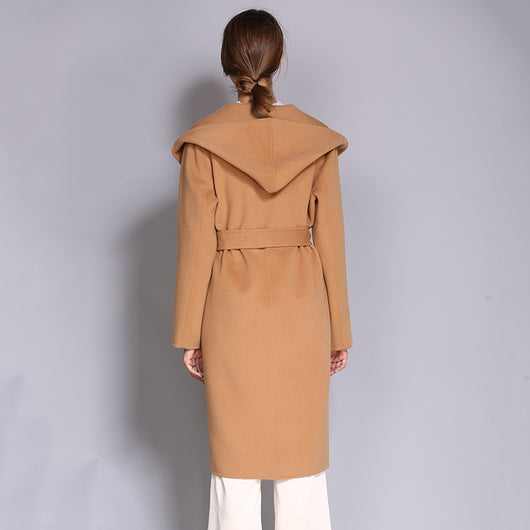 Abrigo de Lana Estilo Coreano para Mujer - Image 14
