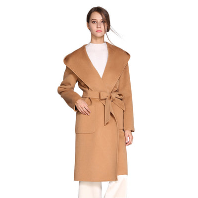 Abrigo de Lana Estilo Coreano para Mujer - Image 16