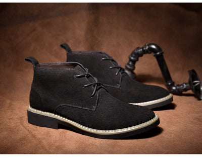Botas Martin de Cuero Elevadoras para Hombre - Caña Media con Gamuza - Image 19