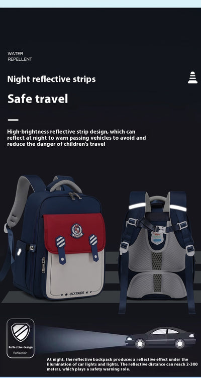 Mochila Escolar Ergonómica Aligerada con Protección Espinal - Image 26