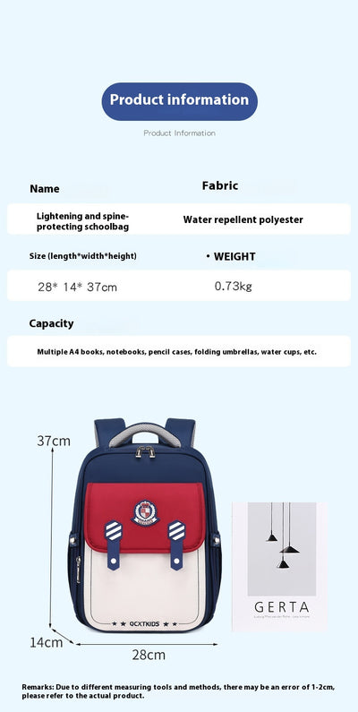 Mochila Escolar Ergonómica Aligerada con Protección Espinal - Image 34