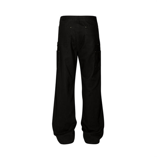 Pantalones Vaqueros Punk Wash Logging para Hombre - Corte Recto Ancho Outdoor - Image 19