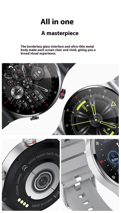 Reloj Inteligente con Banda de Silicona para Hombre - Estilo Casual - Image 6
