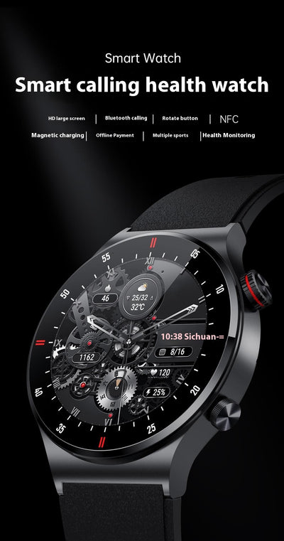 Reloj Inteligente con Banda de Silicona para Hombre - Estilo Casual - Image 8