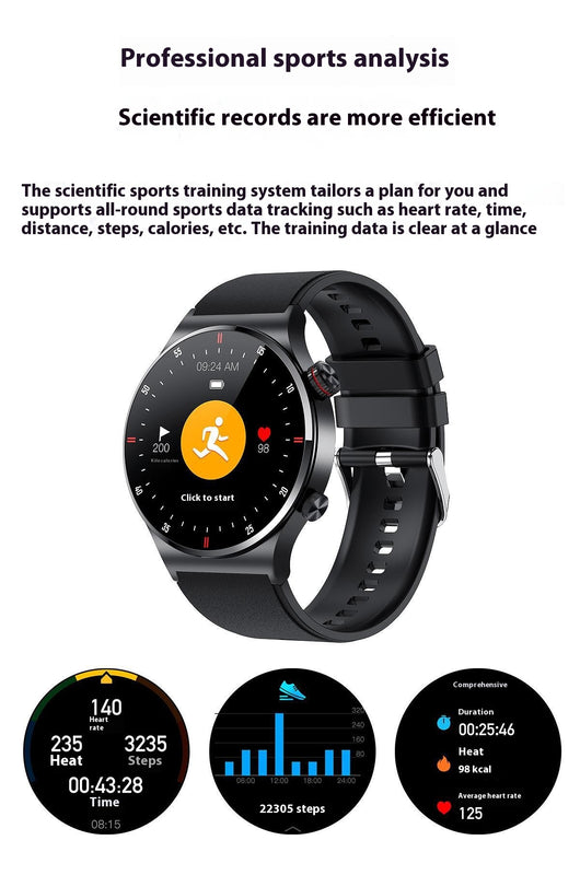 Reloj Inteligente con Banda de Silicona para Hombre - Estilo Casual - Image 18