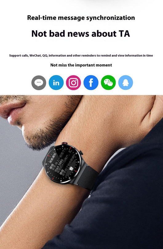 Reloj Inteligente con Banda de Silicona para Hombre - Estilo Casual - Image 22