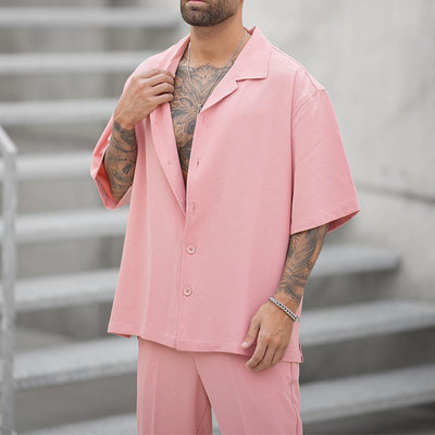 Conjunto de Verano para Hombre: Camisa Casual y Pantalón Coordinado - Image 20