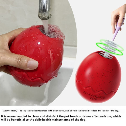 Juguete Comedero Lento Resistente para Perros - Forma de Huevo de Dinosaurio - Image 11