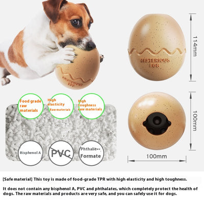 Juguete Comedero Lento Resistente para Perros - Forma de Huevo de Dinosaurio - Image 12