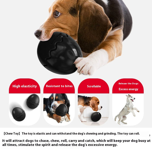 Juguete Comedero Lento Resistente para Perros - Forma de Huevo de Dinosaurio - Image 13