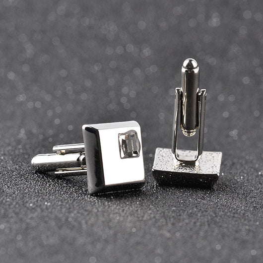 Gemelos Cuadrados de Acero Aleado para Hombre - Diseño Elegante Spot Drill - Image 17