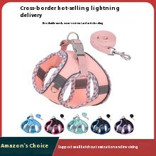 Arnés Pectoral Anti Deslizante para Mascotas Grandes con Cuerda de Tracción - Image 52