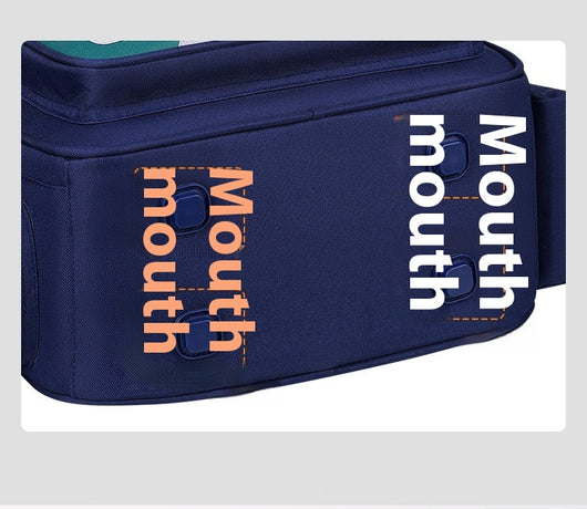 Mochila Escolar Ergonómica Impermeable Alivio de Carga - Image 33