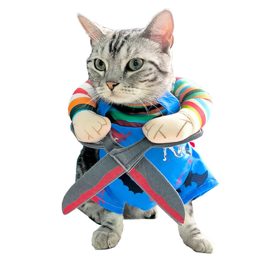 Disfraz de Halloween para Mascotas - Traje de Tijeras Ajustable para Perros y Gatos - Image 12